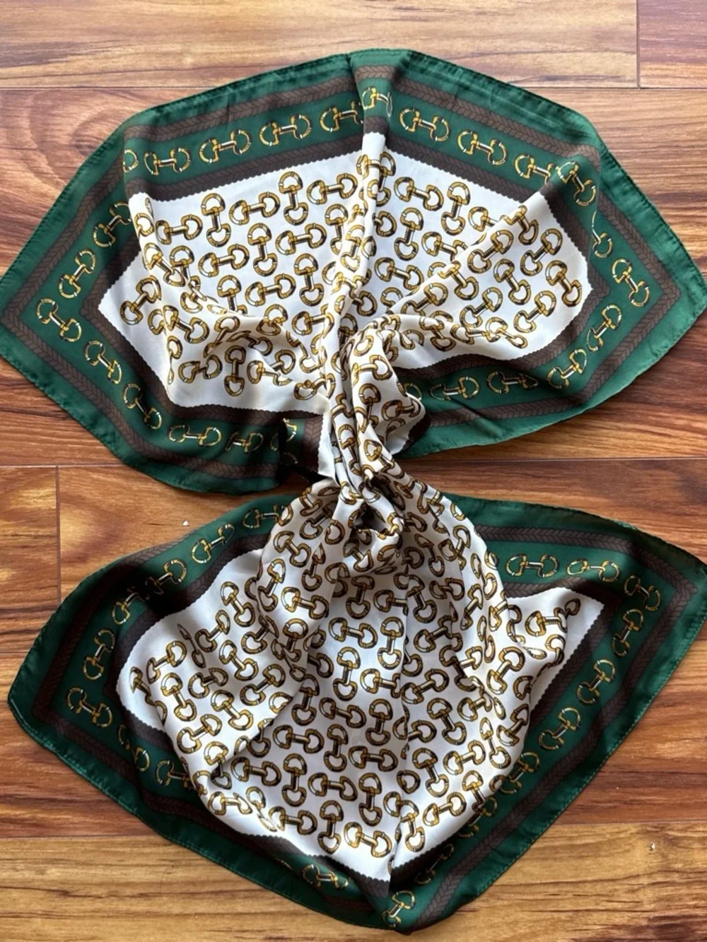 Luxurious silk scarf with an elegant quiet luxury aesthetic💥💥💥